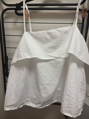 H&M Sleeveless Poplin Top